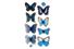 8 stichers 3D papillon 